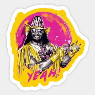 Yeah macho Sticker